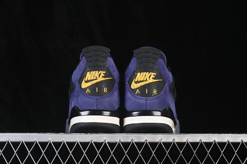 All categories Air Jordan Jordan series basketball shoes Air Jordan 4 LJR version Air Jordan 4 Retro "Lakers" AJ4 Joe 4 Lakers Purple Gold FV5029-500